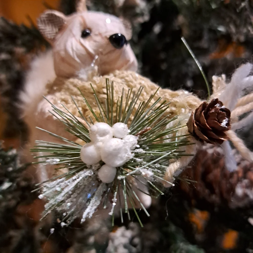 Pier 1 Imports Squirrel Ornament